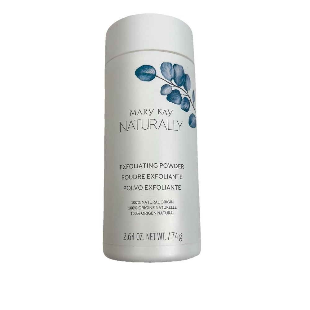 Mary Kay Naturally Exfoliating Powder 2.64 oz Full Size New Sealed Cleanser